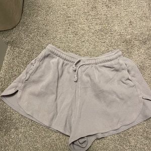 Light blue comfy shorts